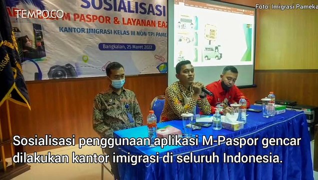Permintaan Paspor Umroh Meningkat, Kanim Pamekasan Sosialisasi Aplikasi M-Paspor