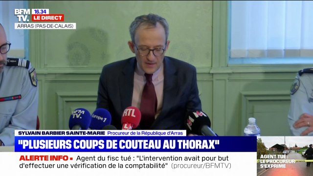 Meurtre d'un agent des impôts: une enquête est ouverte pour assassinat , annonce le procureur d'Arras