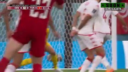 Télécharger la video: Highlights der FIFA Fussball-Weltmeisterschaft 2022 Dänemark vs. Tunesien    2022 FIFA World Cup Denmark vs. Tunisia Highlights