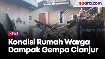 Begini Kondisi Rumah Warga Terdampak Gempa Cianjur