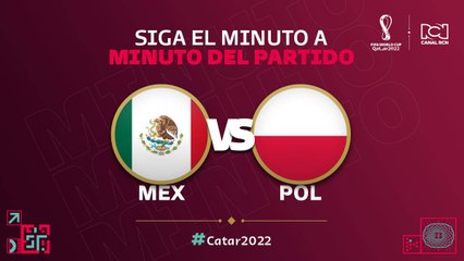 México vs. Polonia en Vivo: Sigue el Partido en Tiempo Real ⚽