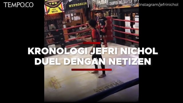 Alur Cerita Jefri Nichol Bisa Sampai Adu Jotos di Ring dengan Netizen