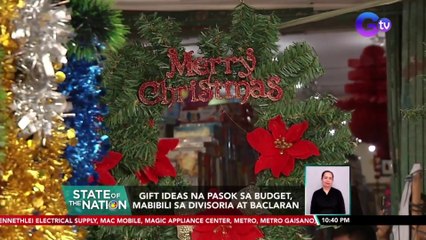Gift ideas na pasok sa budget, mabibili sa Divisoria at Baclaran | SONA