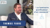 LIFE 01 :  Le luminaire purificateur d'air connecté