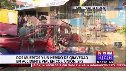 ¡Dos muertos! deja aparatosa colisión en #SPS