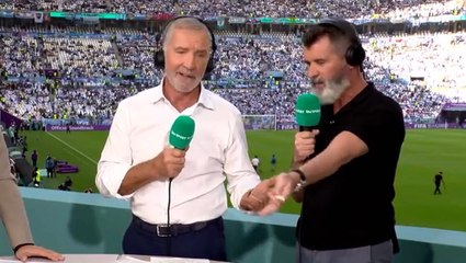 Roy Keane and Graeme Souness clash over Argentina penalty during ITV World Cup coverage