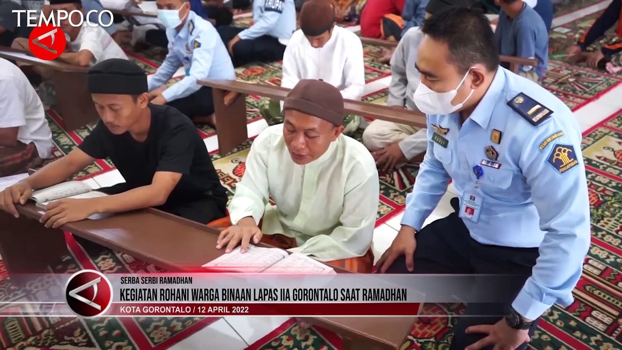 Keseharian Warga Binaan Lapas Jalani Kegiatan Rohani Saat Ramadan