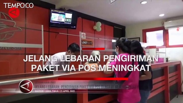 Jelang Lebaran, Pengiriman Paket Via Pos Meningkat 50 Persen
