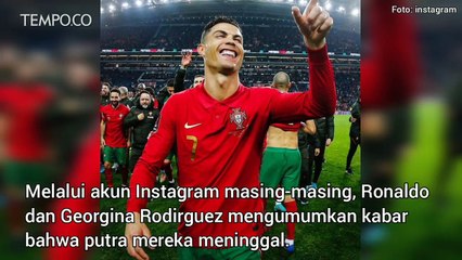 Cristiano Ronaldo Umumkan Kabar Duka, Salah Satu Bayi Kembarnya Meninggal
