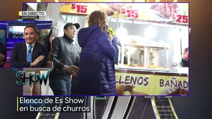 Encuentran a 'Big Neurosis' vendiendo churros