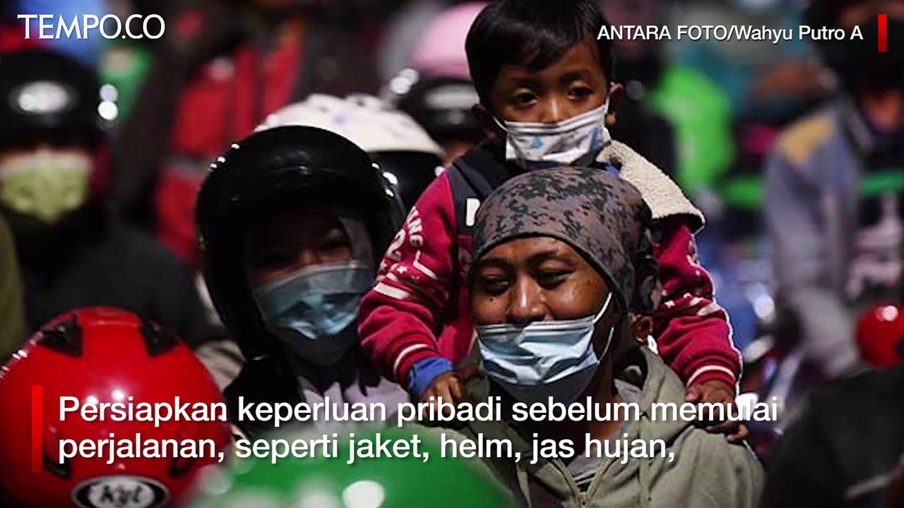 Mudik Lebaran Kendarai Sepeda Motor, Persiapkan Hal Berikut