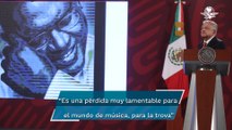 AMLO expresa condolencias por muerte del cantautor cubano Pablo Milanés