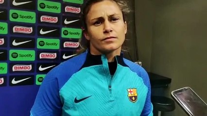 Sandra Paños: "Valoramos el del Bayern como un partido más"
