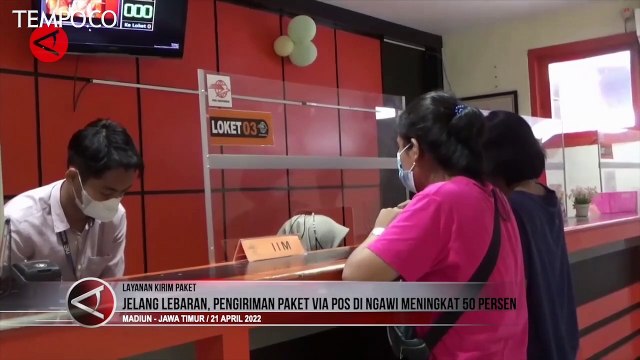 Jelang Lebaran, Pengiriman Paket Via Pos Meningkat 50 Persen
