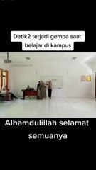 Detik detik huru hara kekacauan gempa 5,6 SR di Cianjur