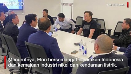 Menko Marves Luhut Binsar Pandjaitan Temui Elon Musk di AS, Apa yang Dibahas?