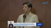 Pangulong Marcos: Magpapadala ng note verbale ang Pilipinas sa China kaugnay ng umano'y agawan ng debris sa Pag-asa Island | Saksi
