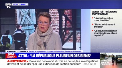 Agent du fisc tué: pour le syndicat Solidaires Finances Publiques, "c'est un acte inqualifiable"