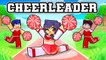 Playing as a CHEERLEADER In Minecraft !  Aphmau