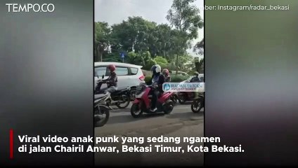 Video Viral Anak Punk di Bekasi Bikin Resah, 5 Orang Ditangkap