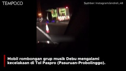 Grup Musik Debu Kecelakaan di Probolinggo, 2 Orang Tewas