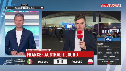 Konaté, Upamecano et Dembélé titulaires face à l'Australie - Foot - CM 2022 - Bleus