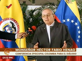Conferencia Episcopal de Colombia participa en el diálogo de paz entre su Gobierno y el ELN