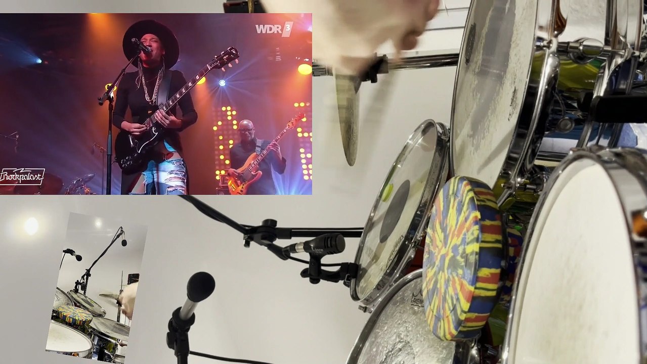 Judith Hill - God Bless The Mechanic Live Jazzopen 2022 - Drum Cover @Judith Hill