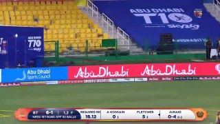 Brilliant batting by  Andre  Fletcher    50(22)      I Abu Dhabi T10 I      Season 4