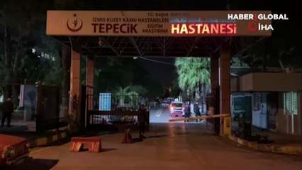 İzmir'de aracına binerken silahlı saldırıya uğrayan adam, yaşam savaşı veriyor!