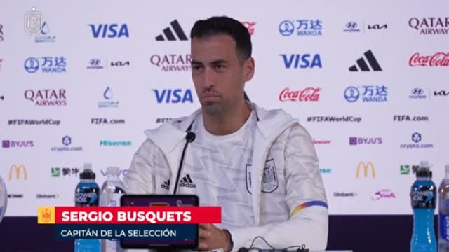Busquets: Nuestro objetivo es jugar siete partidos, lucharlos hasta el final y ganarlos