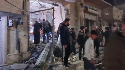 Tel Rıfat'ta yuvalanan PKK/YPG'lı teröristlerden Azez'e roket saldırısı: 3 ölü, 8 yaralı