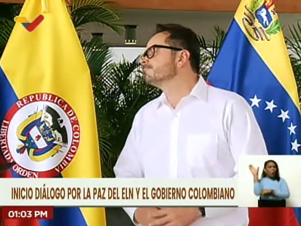 Repr. de Sec. Gral. ONU en Colombia Carlos Ruiz Massieu: "Venezuela va a jugar un papel importante"