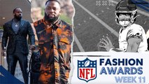 Micah Parsons, L'Jarius Sneed, Eli Apple: NFL Week 11 Game Day Fashion Winners
