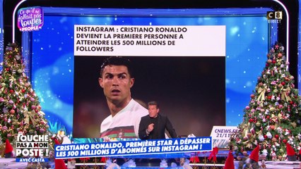 Cristiano Ronaldo, première star à dépasser les 500 millions d'abonnés sur Instagram !