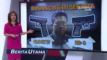 Sidang Lanjutan Sambo, Jaksa Tunjukan Senjata Api yang Jadi Barang Bukti Tewasnya Yosua!
