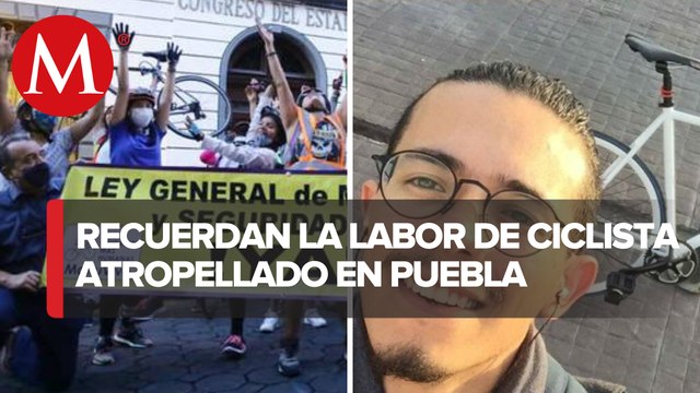 Exigen ley general de movilidad y seguridad vial en Puebla para peatones y ciclistas
