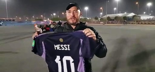 Football fan shirt swap