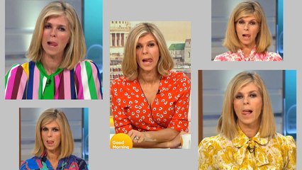 Kate Garraway - Lip licking collage - 2020 (looped, no sound)