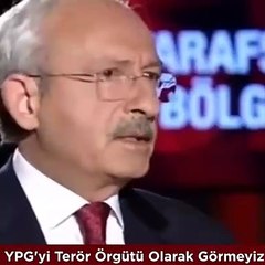 Kemal Kılıçdaroğlu'nun "YPG" riyakarlığı tepki çekti!