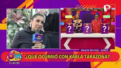 Karla Tarazona sufre esguince de segundo grado tras terrible caída en la calle
