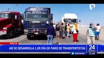 Paro de transportes: así se vivió la medida en las diversas regiones del país