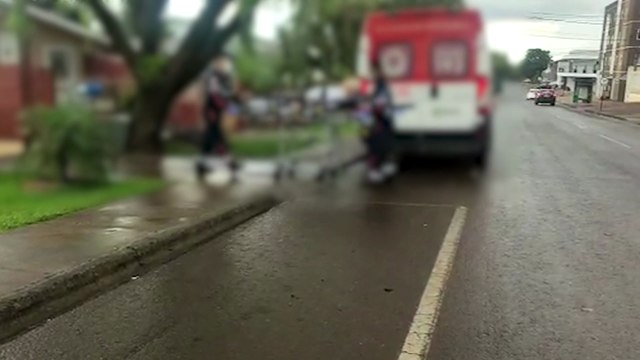 Idoso passa mal e é socorrido pelo Samu em Cascavel