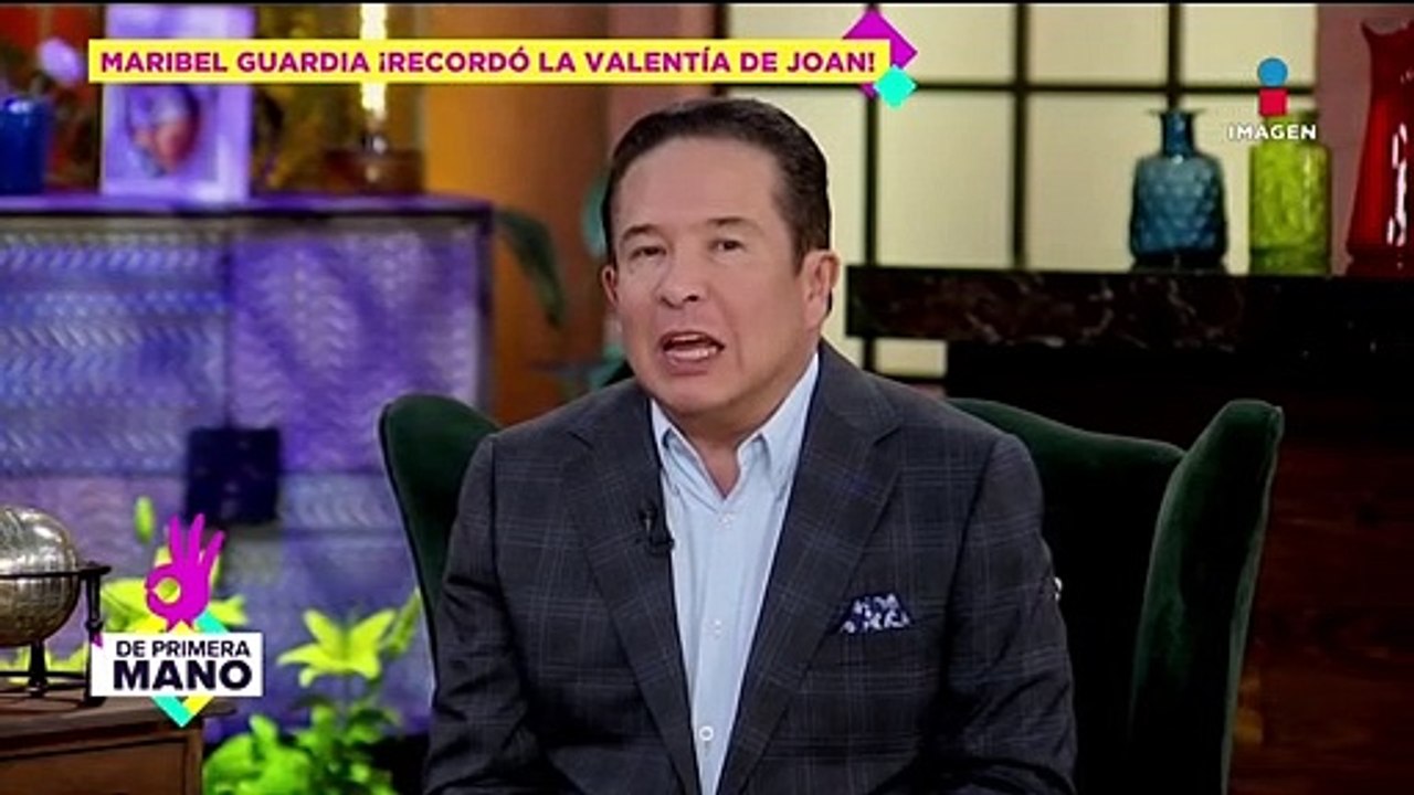 Maribel Guardia recuerda la lucha que Joan Sebastian mantuvo contra el cáncer