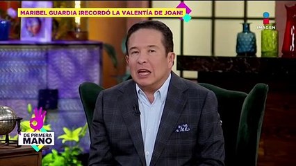 Maribel Guardia recuerda la lucha que Joan Sebastian mantuvo contra el cáncer
