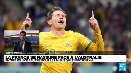 Mondial-2022 : la France renverse et écrase l'Australie (4-1) pour lancer sa compétition