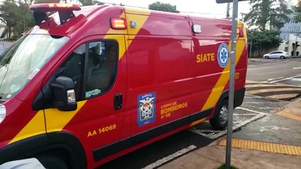 Motociclista fica ferido em acidente de trânsito no Parque São Paulo