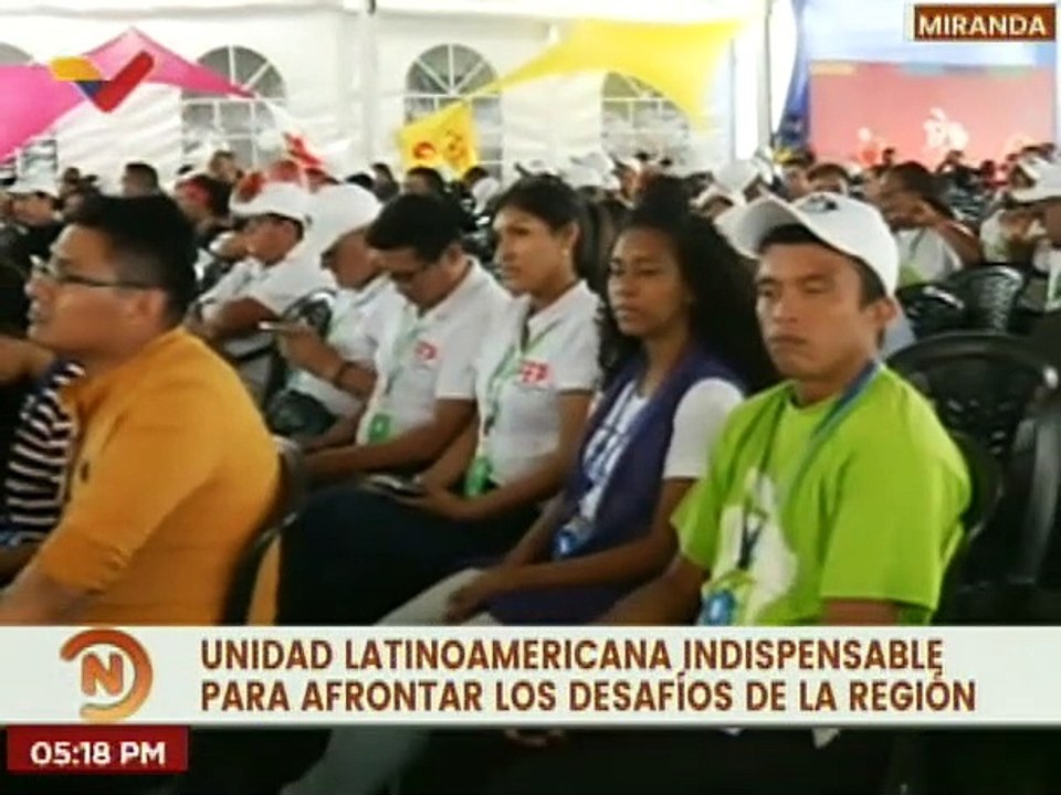 Instalado el XIX Congreso Latinoamericano y Caribeño de Estudiantes en la Carlota