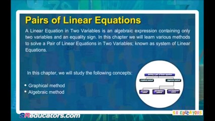 Understanding Pair of Linear Equations