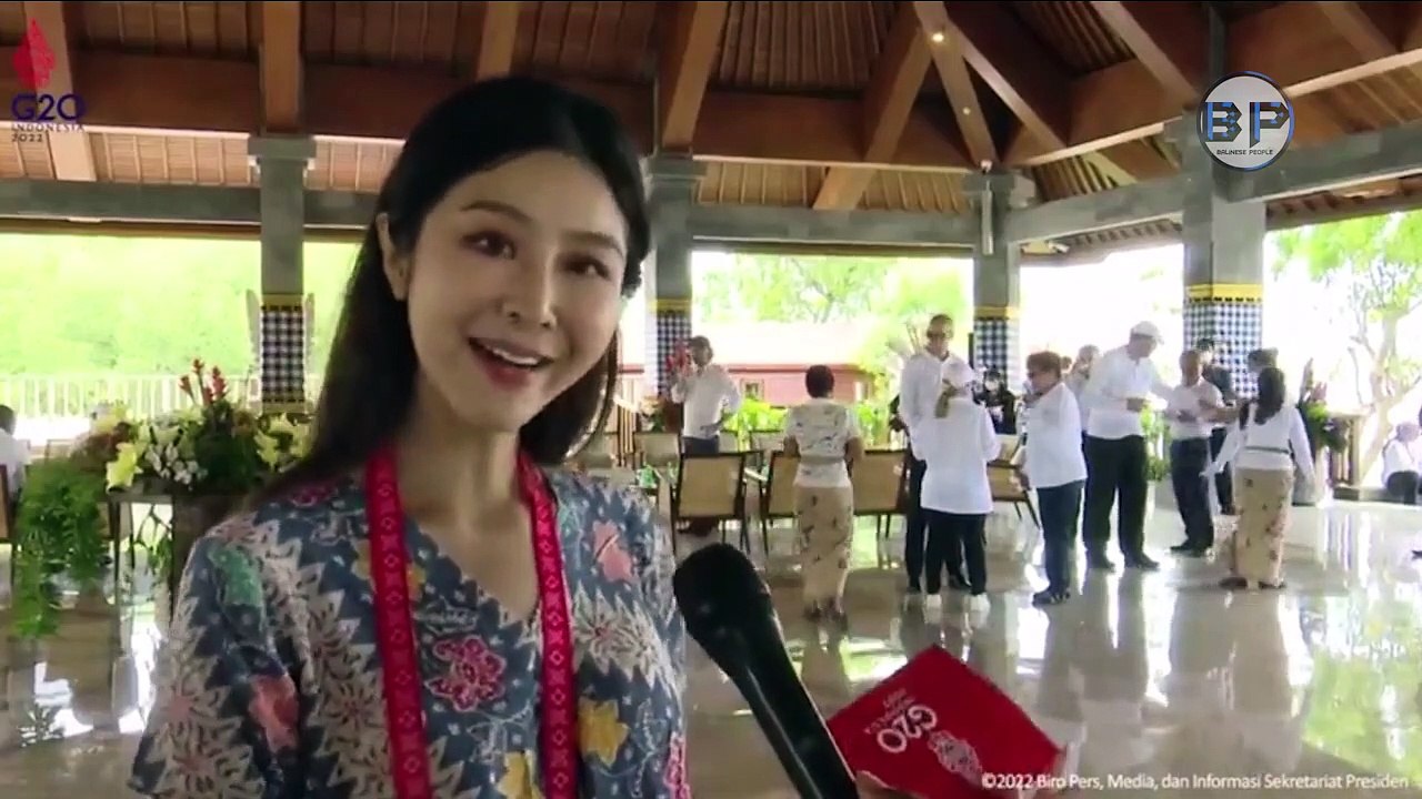 BEAUTIFUL G20 G20 TOUR GUIDE IN TAHURA BALI